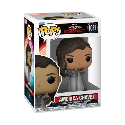 Doctor Strange In The Multiverse Of Madness Funko Pop! – America Chavez (Robe) - Image 3